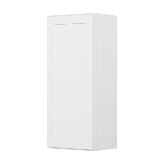 Furinno Shaker Wall Kitchen Cabinet , Ready to Assemble, 12 D x 18 W x 42 H, White