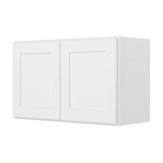 Furinno Shaker Wall Kitchen Cabinet, Ready to Assemble, 12 D x 30 W x 18 H, White