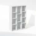 thumbnail image 1 of Furinno Reed 11-Cube Reversible Open Shelf Multipurpose Bookcase, Storage Organizer, White, 1 of 7