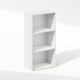 thumbnail image 1 of Furinno Reed 3-Tier Open Shelf Multipurpose Closet & Clothing Storage, Storage Organizer, White, 1 of 5