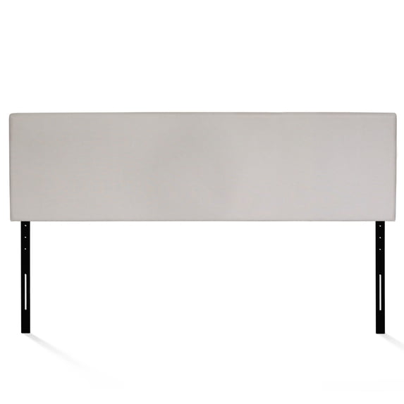 Furinno Roanne Plain Headboard, Fog, King