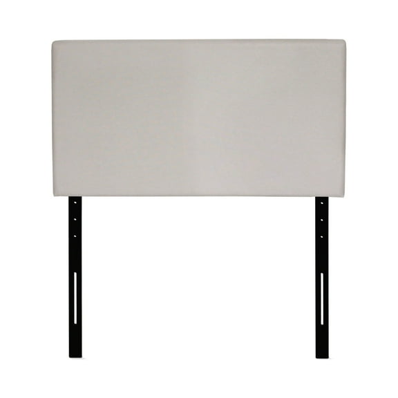 Furinno Roanne Plain Headboard, Fog, Twin