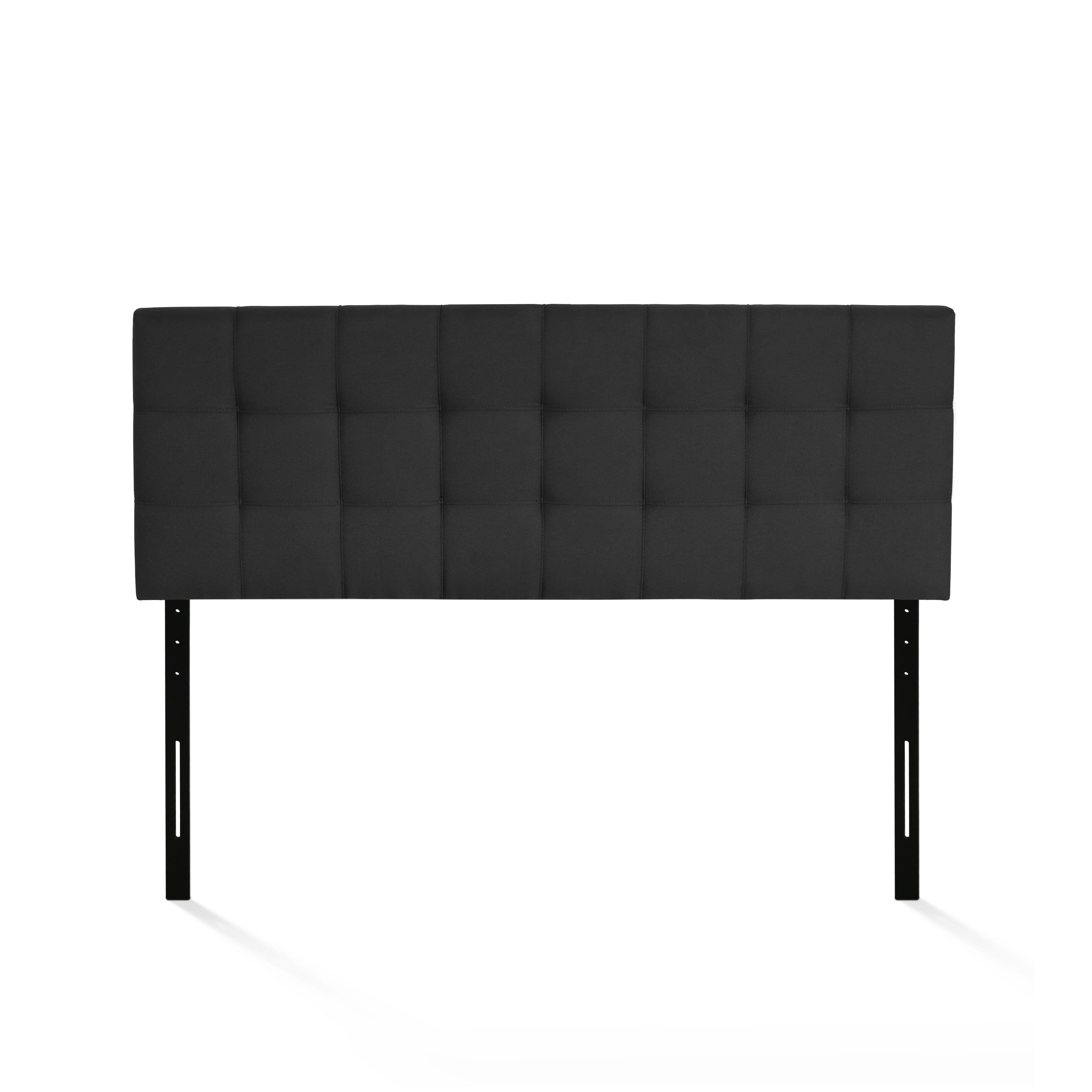 Furinno Roanne Tufted Headboard, Black, Queen - Walmart.com