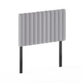 thumbnail image 1 of Furinno Roanne Upholstered Tufted Headboard, Glacier, Twin, 1 of 4