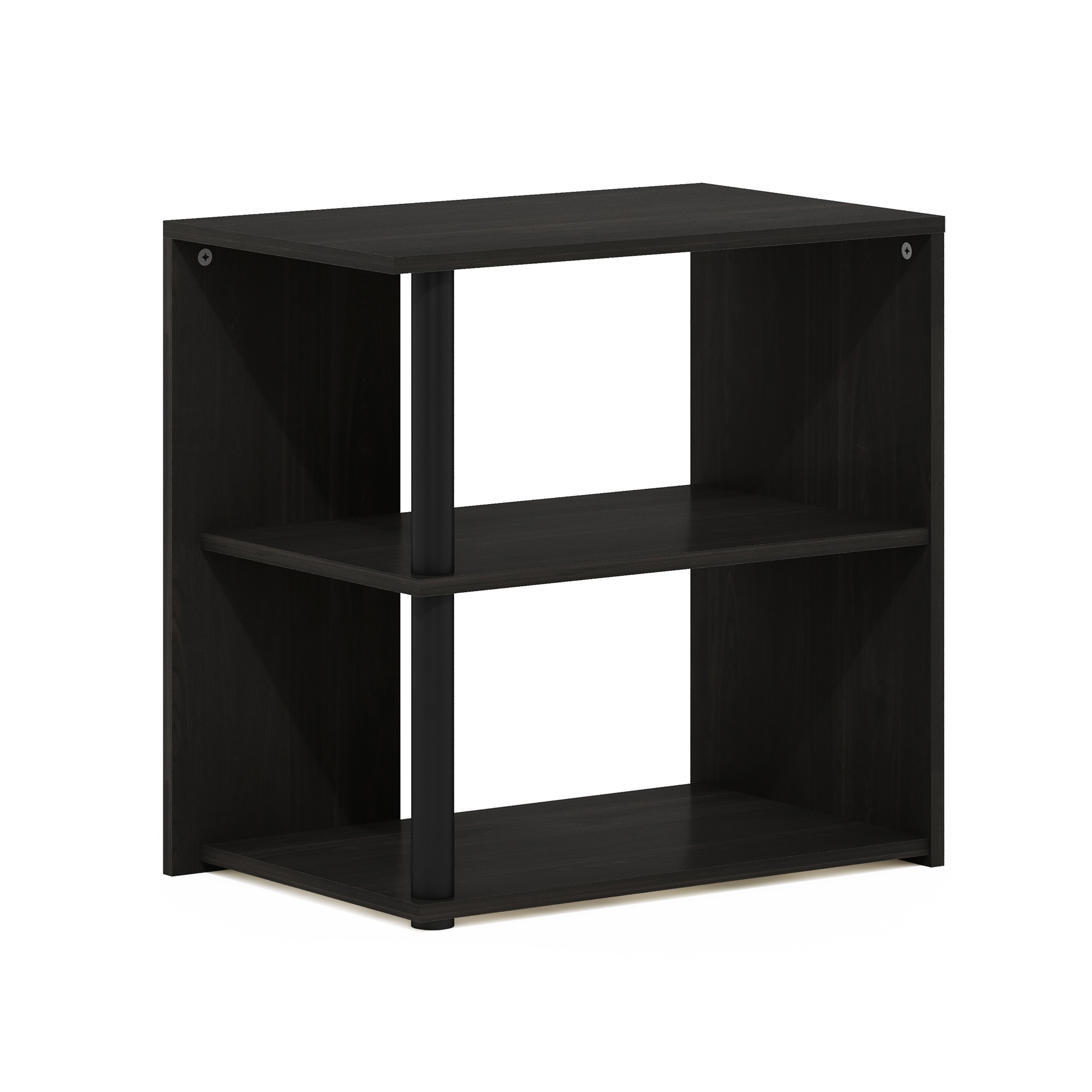 Showcase Terrarium End Table, Black