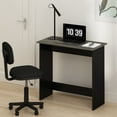 thumbnail image 1 of Furinno SIMPLISTIC 31-Inch Grey Computer Desk, Small Office Desk, Rectangular Home Office Desk with Drawers, Gaming Desk for Home Office, Bedroom, Study Room, Grey Oak, 1 of 5