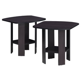 Benjara Aliy 19 Inch Side Drink Table, Artisan Knot Design, Round ...
