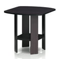 thumbnail image 1 of Furinno Simple Design End/SideTable, Dark Walnut, 1 of 4