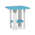 thumbnail image 1 of Furinno Simple Design End/SideTable, Light Blue/White, 1 of 4