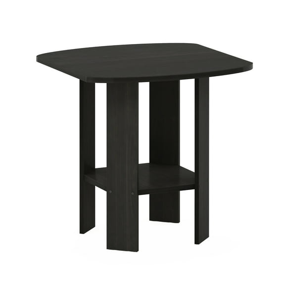 Furinno Simple Design End Table, Side Table, Black Espresso