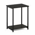 thumbnail image 1 of Furinno Simplistic Industrial Metal Frame End Table, 1-Pack, Espresso, 1 of 5