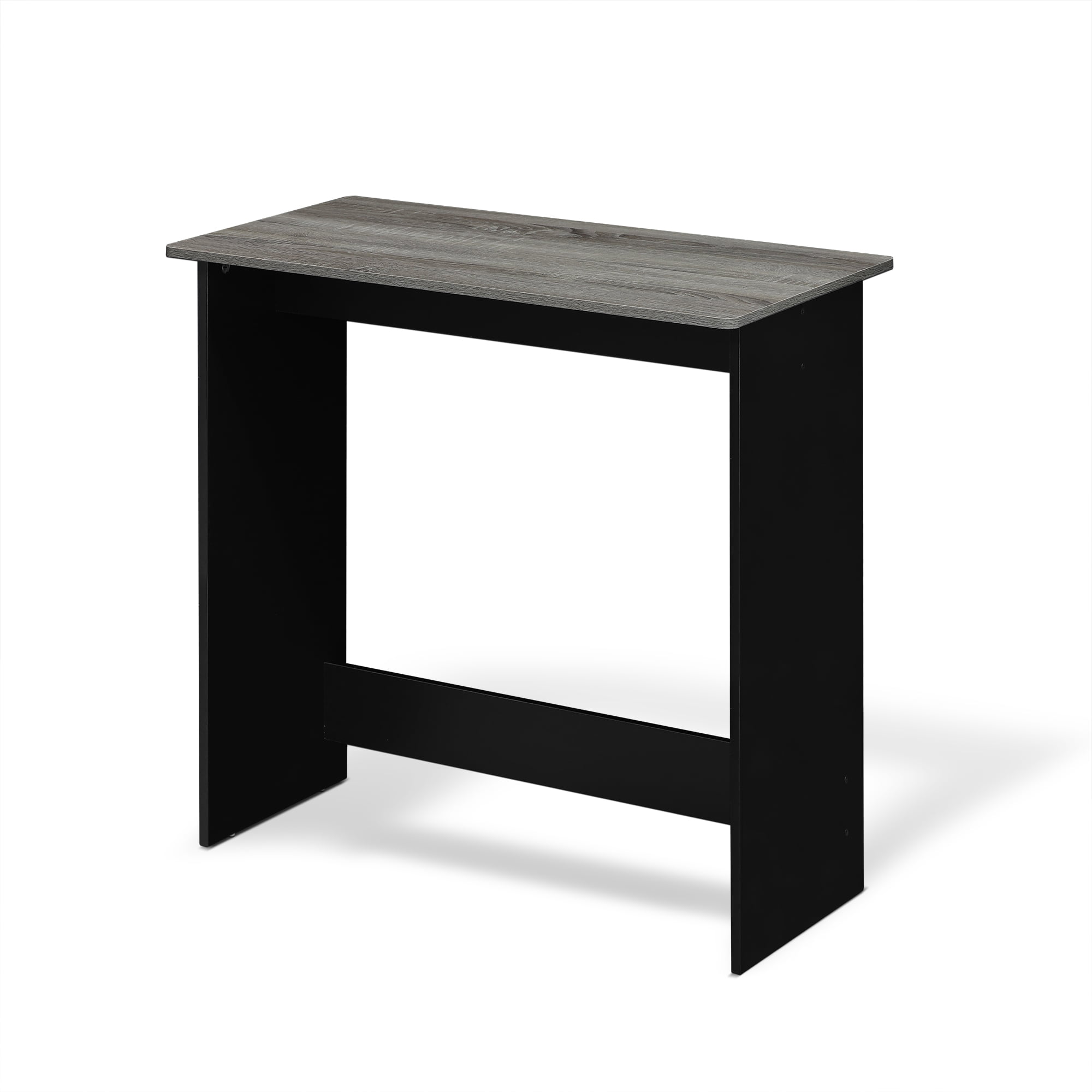 Furinno Riau No Tool Metal Frame Computer Desk, Sonoma Oak/Black