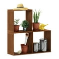 thumbnail image 1 of Furinno Tioman Hardwood Multipurpose Stacking Shelf in Teak Oil, 1 of 5