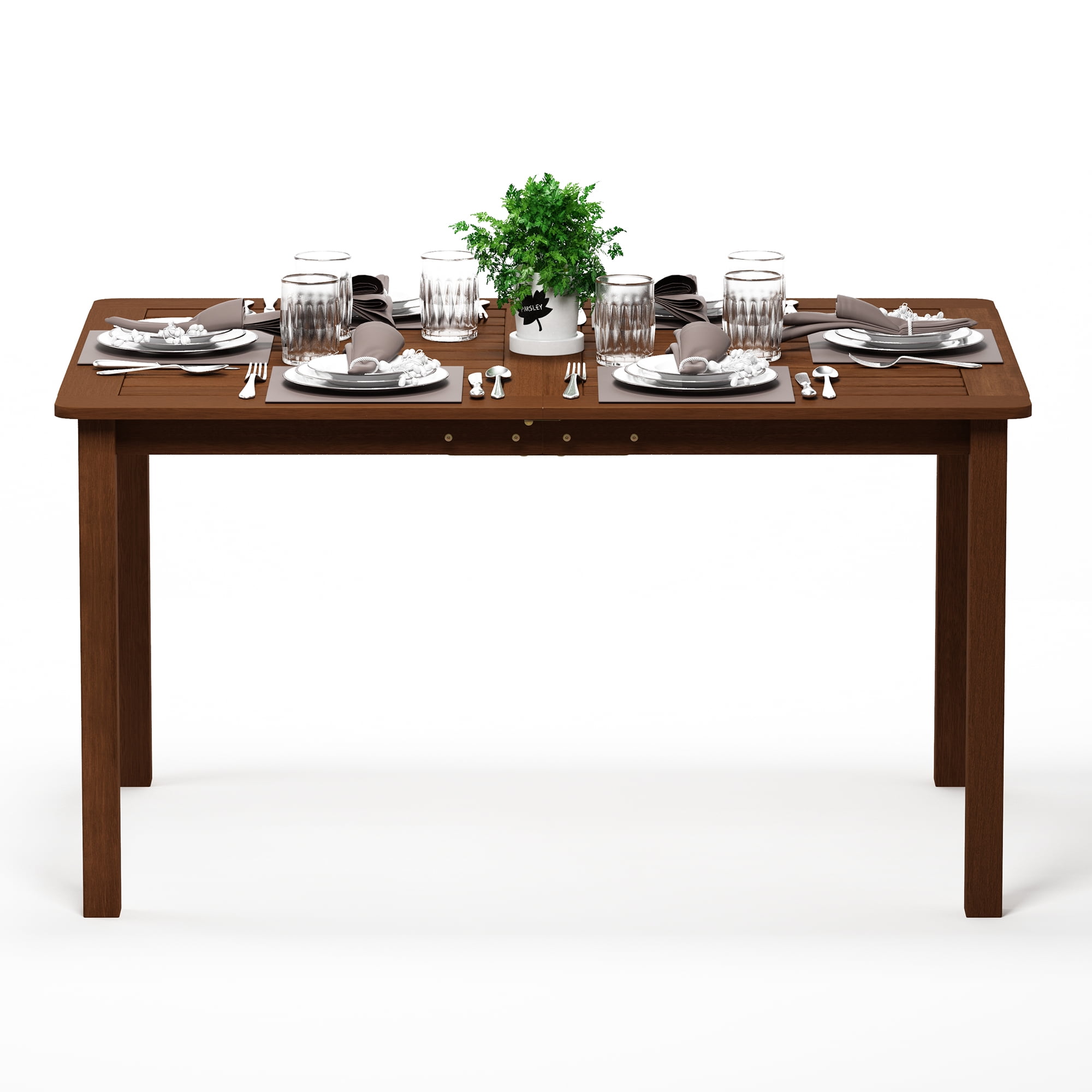 Furinno Tioman Hardwood Outdoor Dining Table, FG18070