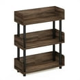 thumbnail image 1 of Furinno Turn-N-Tube 3-Tier Freestanding Multipurposes Display Rack in Walnut, 1 of 5