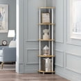 thumbnail image 1 of Furinno 2-99811BE Turn-N-Tube 5-Tier Corner Multipurpose Display Shelves, Set of 2, 1 of 5