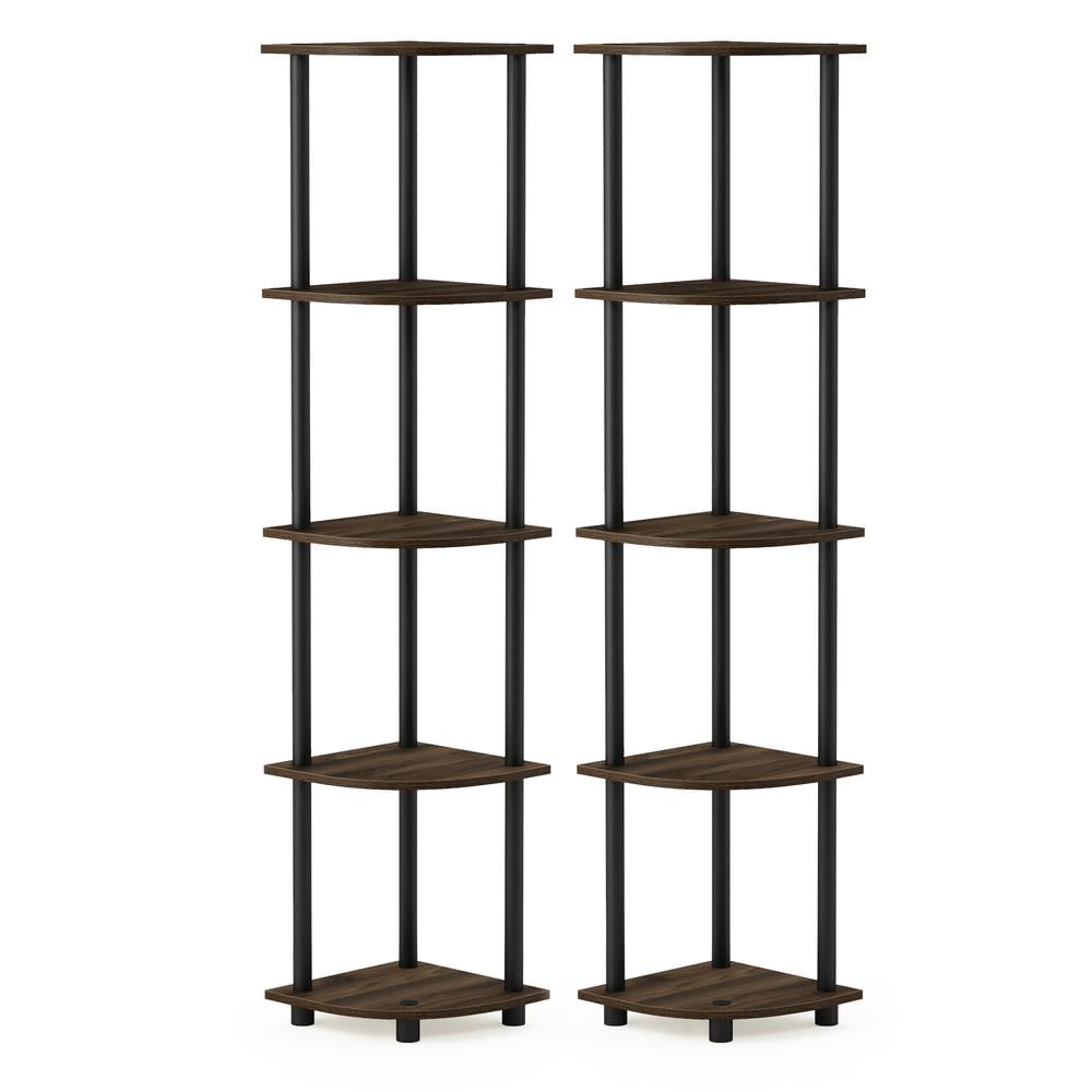 Furinno Turn-N-Tube 5 Tier Corner Display Rack Multipurpose Shelving ...