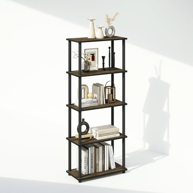 Furinno TurnNTube 5Tier Multipurpose Compact Display Rack, Shelving