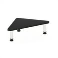 thumbnail image 1 of Furinno Turn-N-Tube Corner Monitor Riser Stand, Americano, Stainless Steel Tubes, 1 of 8