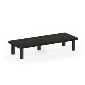 Furinno Turn-N-Tube Monitor Riser Stand, Espresso/Black