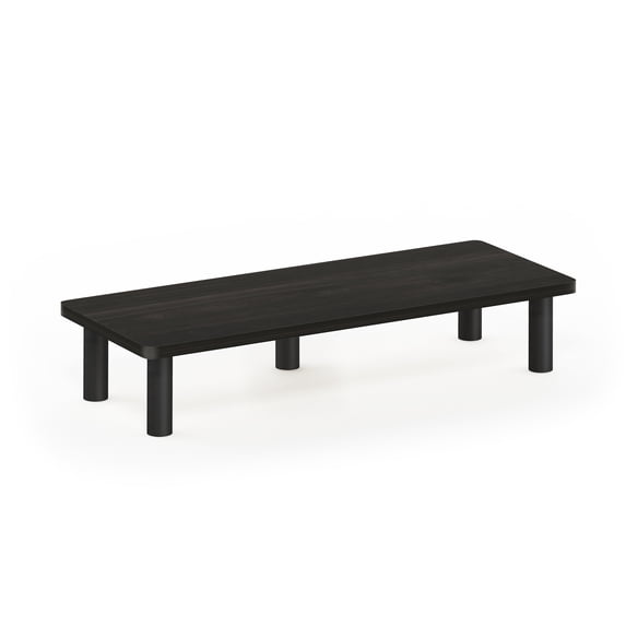 Furinno Turn-N-Tube Monitor Riser Stand, Espresso/Black