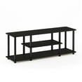thumbnail image 1 of Furinno Turn-N-Tube No Tool 3-Tier Entertainment TV Stands, Black, 1 of 7