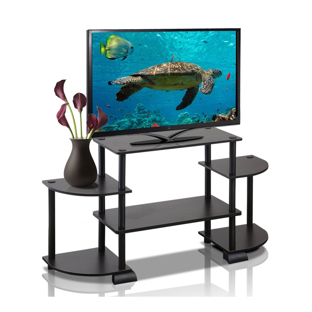 Furinno Turn-N-Tube TV Stand for TV up to 37 , Black