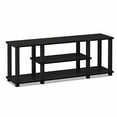 thumbnail image 1 of Furinno Turn-S-Tube Wood Entertainment TV Stand for TV up to 50" in Black, 1 of 5