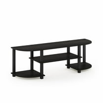 Furinno Turn-S-Tube Wood TV Entertainment Center for TV up to 55" in Espresso