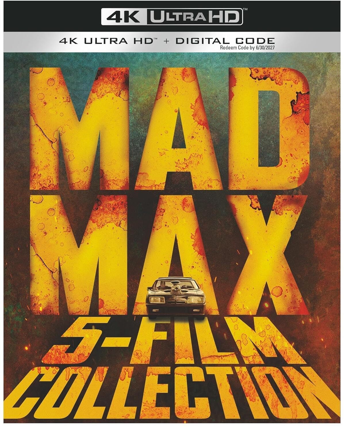 Warner Bros, Mad Max 5-Film Collection, 8-disc set, action