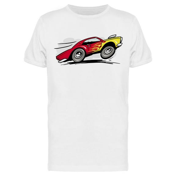 Furious Hot Rod T-Shirt Men -Image by Shutterstock, Male XX-Large