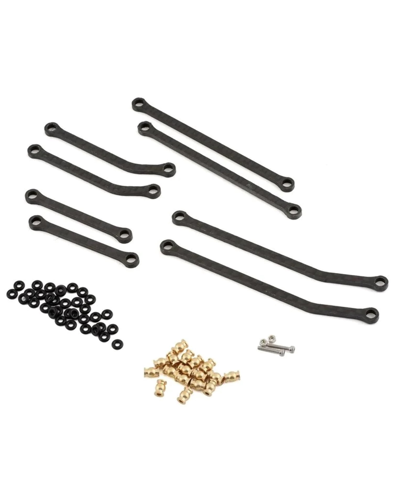 Hot Racing Carbon Fiber Link Tabs For AON22 Hubs (Arrma 1/7, 1/8 Scale RC Cars) - AON22G 1 thumbnail image