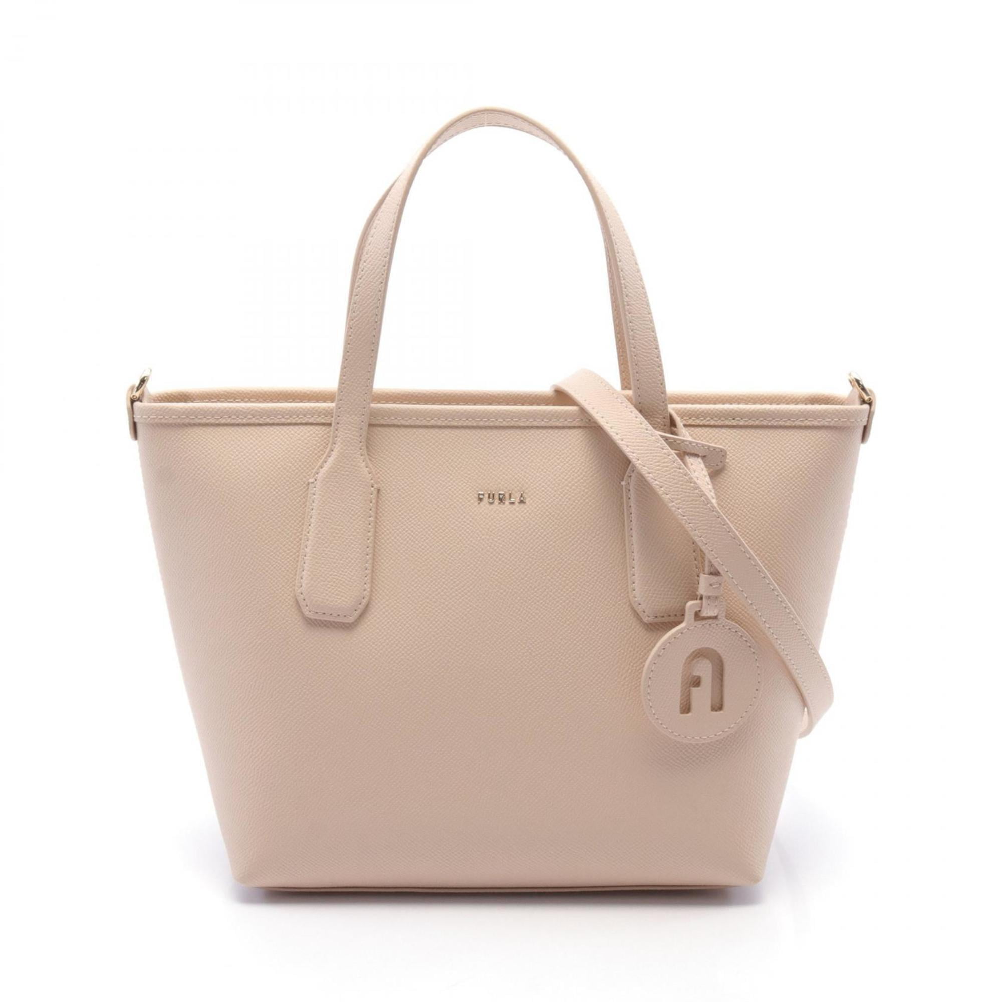 Pre-Owned Furla Classic Tote Bag Leather Women's Pink WB01630BX0306B4L00