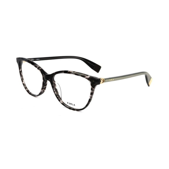 Furla eyeglasses VFU546 WOMAN 54/15/135 096N AVANA GRIGIA LUCIDA