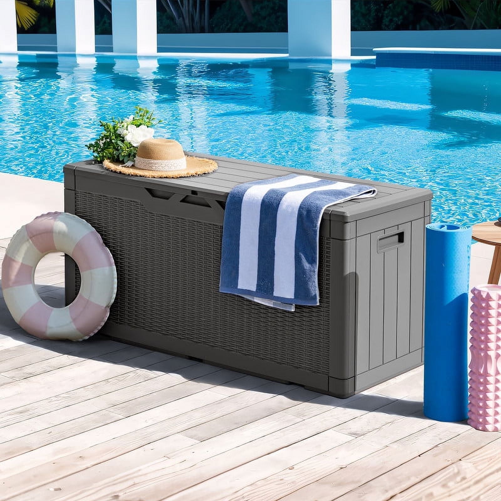 Outdoor Storage Box 60 Gallon Large Package Delivery Storage Box