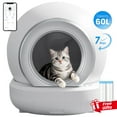 thumbnail image 1 of Furmax Automatic Self Cleaning Cat Litter Box with App Control Support WiFi, Intelligent Radar Smart Auto Litter Box with Liner and Plastic Pad, 1 of 8