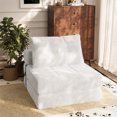 thumbnail image 1 of Furmax Futon Sofa Bed Folding Sofa Couch for Bedroom , Living Room,White, 1 of 8