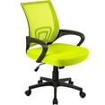 thumbnail image 1 of Furmax Mid Back office chair Mesh Desk Chair Swivel Ergonomic Lumbar Support Home Office Task Chair, Green, 1 of 7