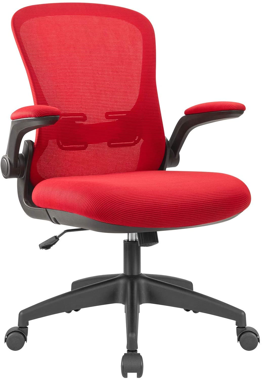 Furmax Office Chair Mesh Desk Chair with Adjustable Arms Ergonomic