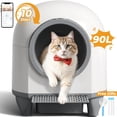 thumbnail image 1 of Furmax Self Cleaning cat Litter Box with Mat,Automatic Cat Litter Box for Multiple Cats with Safety Protection and App Control,A Complimentary Garbage Bag, 1 of 8