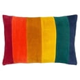 thumbnail image 1 of Furn Rainbow Throw Pillow Cover, 1 of 4