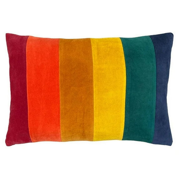 Furn Rainbow Throw Pillow Cover