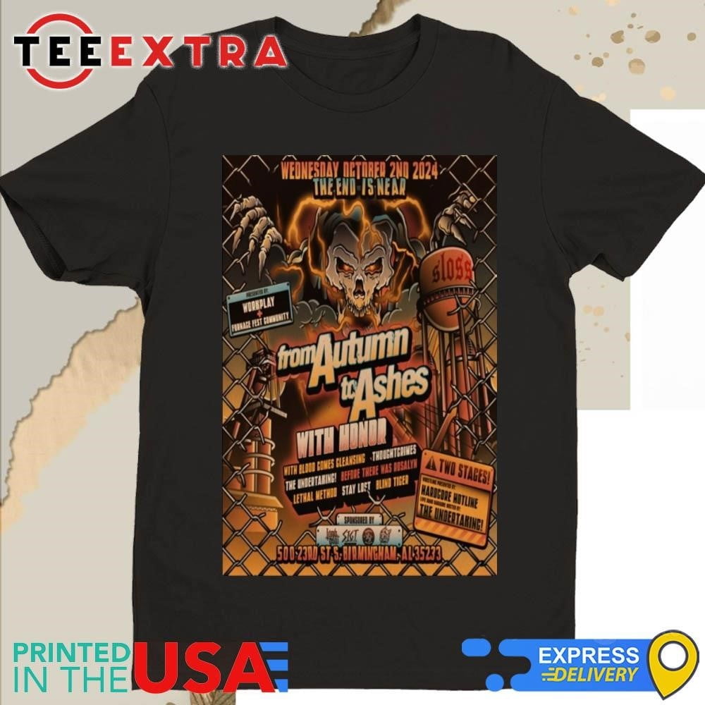Furnace Fest Show On Oct 2 2024 In Birmingham Al Shirt
