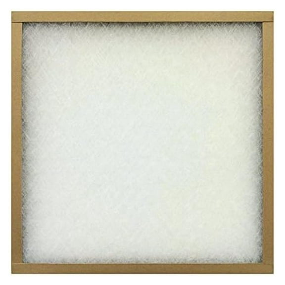 Furnace Filter 20x20x1 - 12 Pack | EZ Flow II Spun Fiberglass Filters | MERV 4 | 30 Day Filter | Dust & Lint Protection | Flat Panel