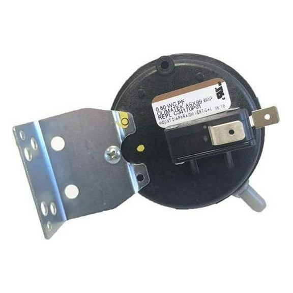 Furnace Vent Air Pressure Switch - Replaces Trane Ameican Standard Part # SWT02293 .50" WC