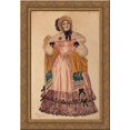 thumbnail image 1 of Furnacheva 24x18 Gold Ornate Wood Framed Canvas Art by Boris Kustodiev, 1 of 2