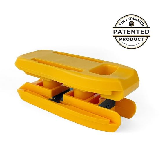 Furndiy 3in1 Edge Banding Trimmer - Edge Band Cutter - Melamine Trimming - Double Edge Trimmer - Woodworking Hand Tool - Based in USA