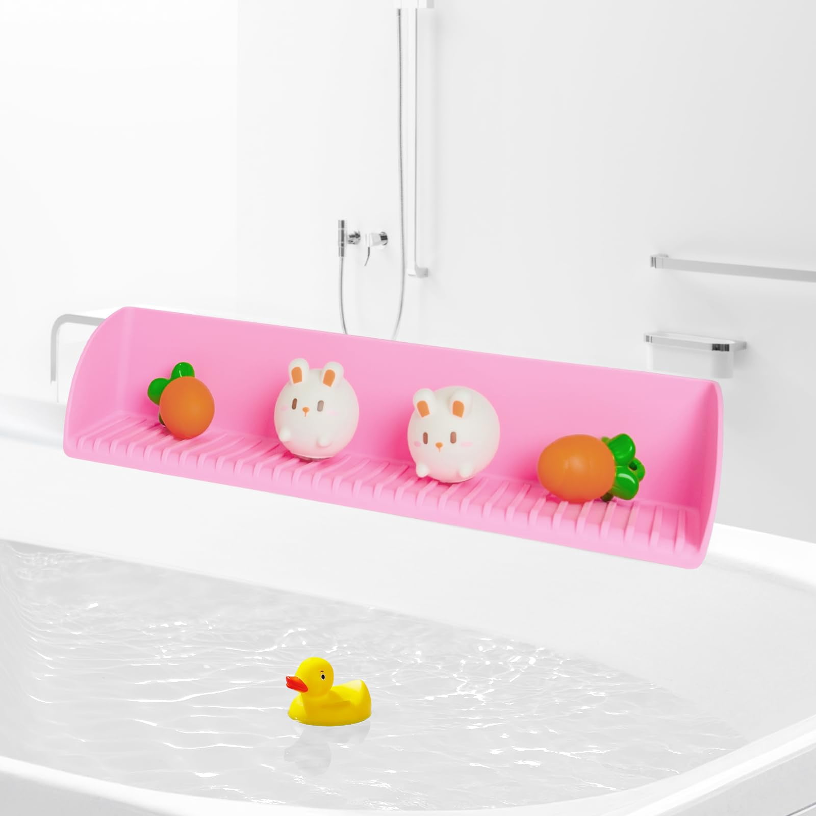 Furneeture Splash for Bathtub, Silicone Bathtub Splash for Tub Kids ...