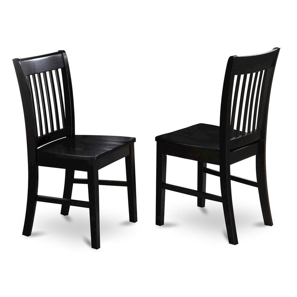 Black Wood Dinning Chairs
