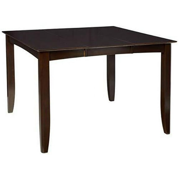 FurniFact Elegant Counter Height Dining Table with Drop Leaf for Small Spaces